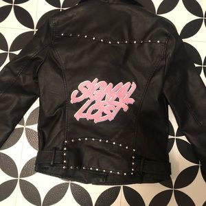 Outer Edge “Signal Lost” Pleather Jacket NWT!!